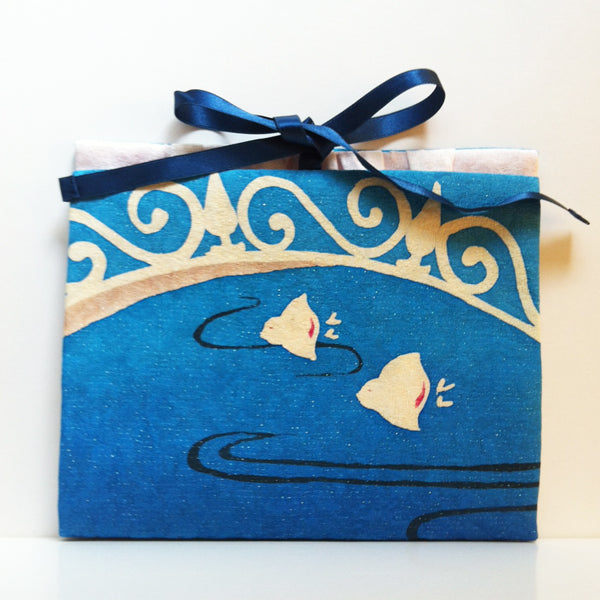 SILK KIMONO LINGERIE & ACCESSORY POUCH