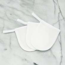 PURE SILK FACIAL MITTEN