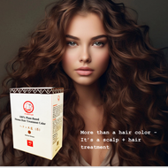 100% Plant-Based Henna Hair Treatment Color