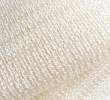 RAW KINU SILK WOVEN NET WASHCLOTH